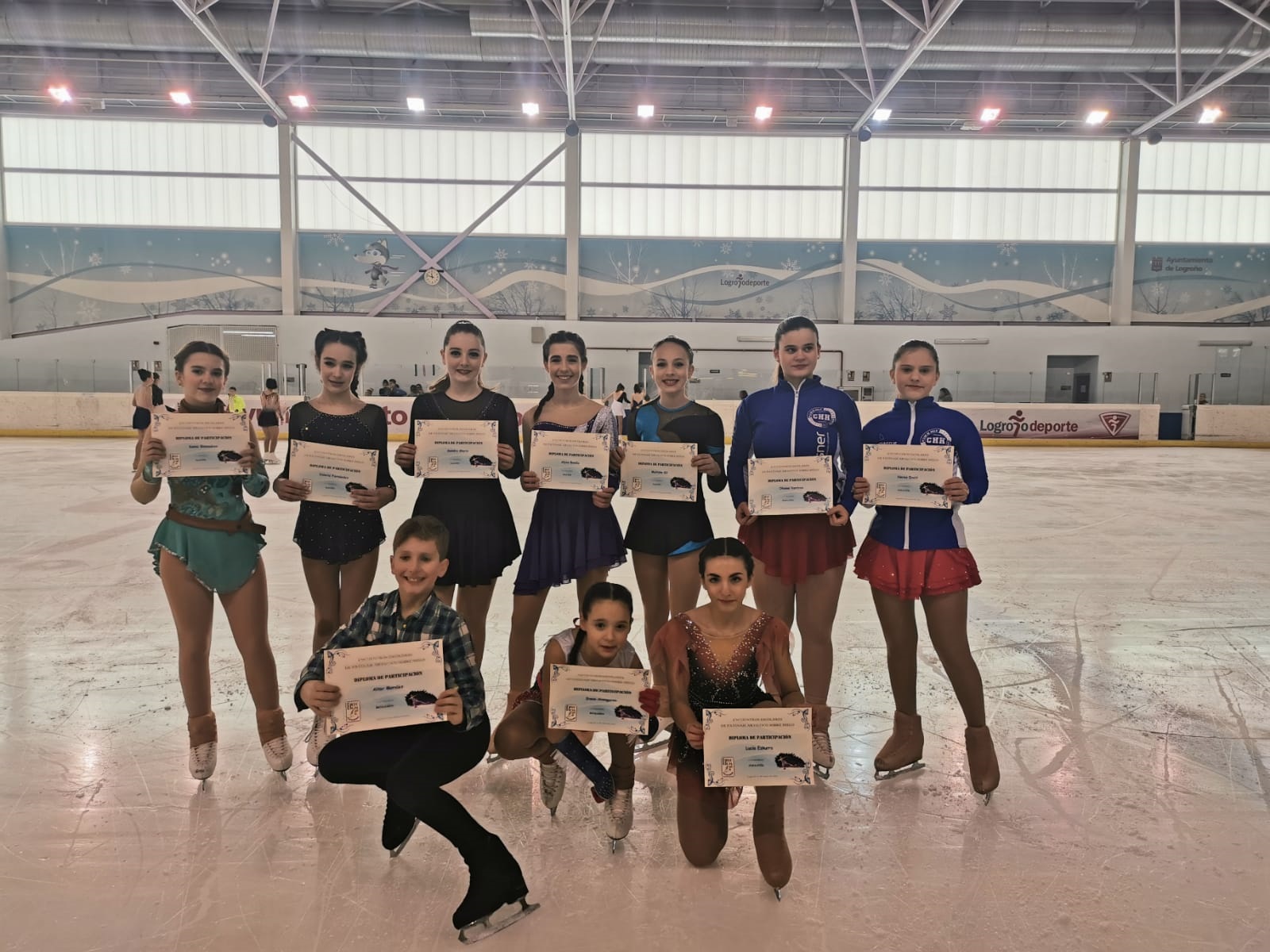 Campeonato de Logro&ntilde;o, Patinaje Art&iacute;stico Sobre Hielo (Liga Norte)